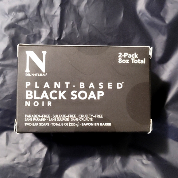 Dr. Natural Plant -Based Black Soap - Picture 1 of 3